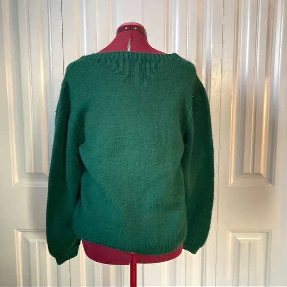 V neck knitted sweater - Picture 3 of 3